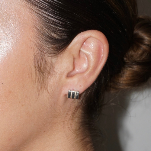 Ribbed Silver